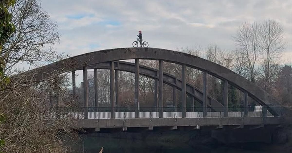 Mountain Biker Aims to Ride Over Iconic Clifton Suspension Bridge Next